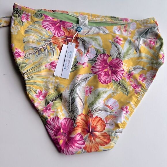 Bleu by Rod Beattie Paradiso High Waist
Draped Tie Bikini Bottoms Canary
Gold 14 - Picture 8 of 13